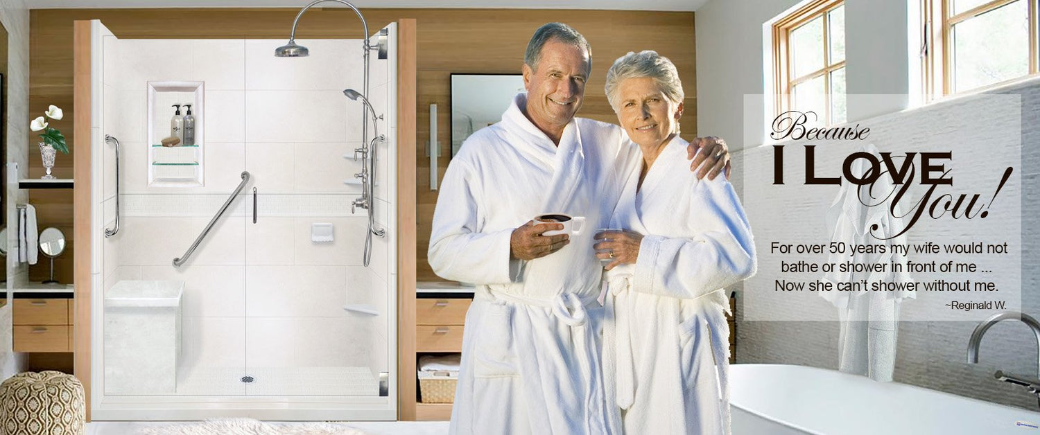 Bathrooms. Safety Showers Ideas