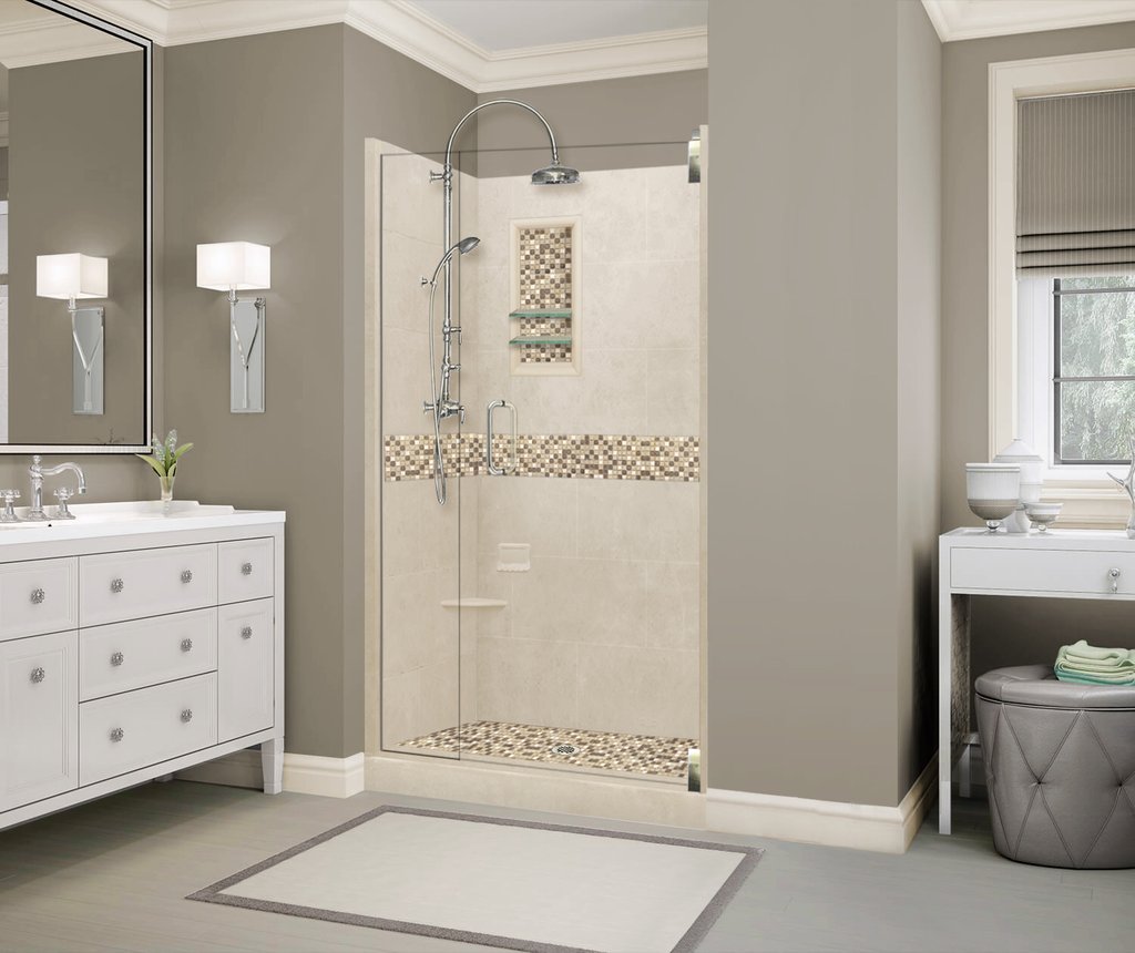 Custom Showers Your Way (Includes: Alcove Pan, Walls, Thresholds, and Optional Glass)