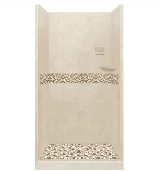 Custom Showers Your Way (Includes: Alcove Pan, Walls, Thresholds, and Optional Glass)