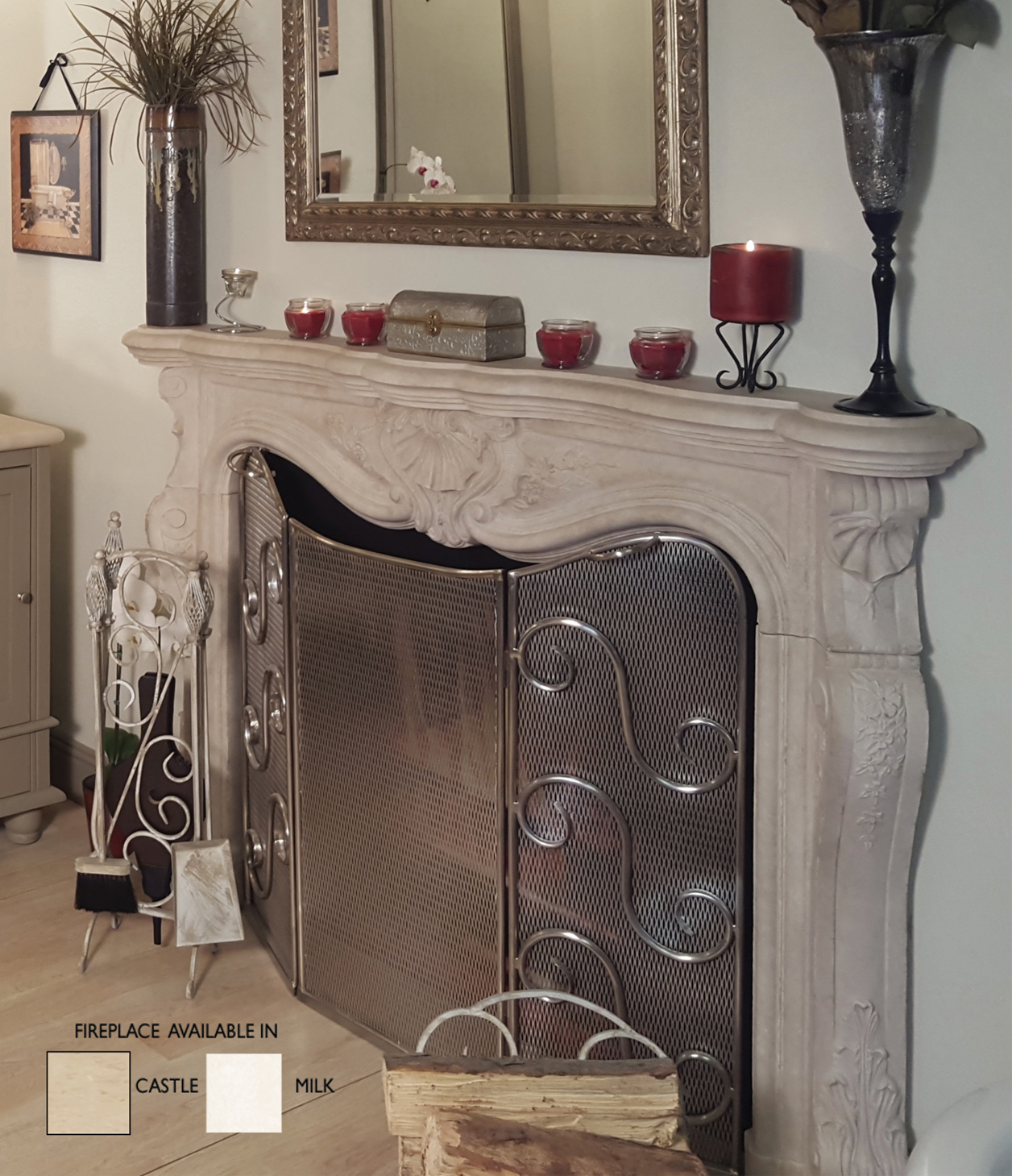 Fireplace Surround  Furniture - American Bath Factory