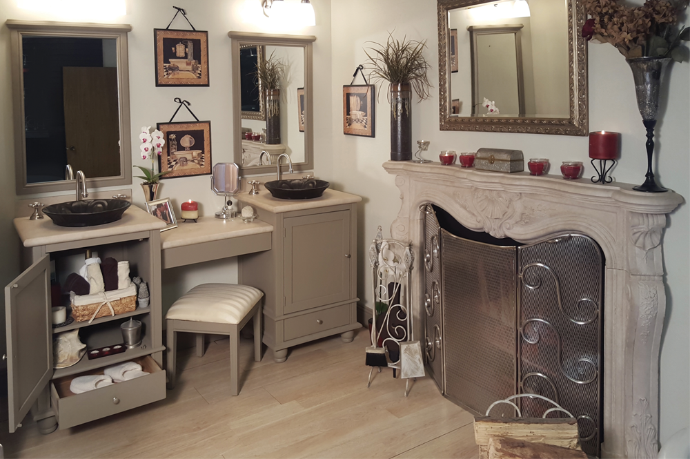 Fireplace Surround  Furniture - American Bath Factory