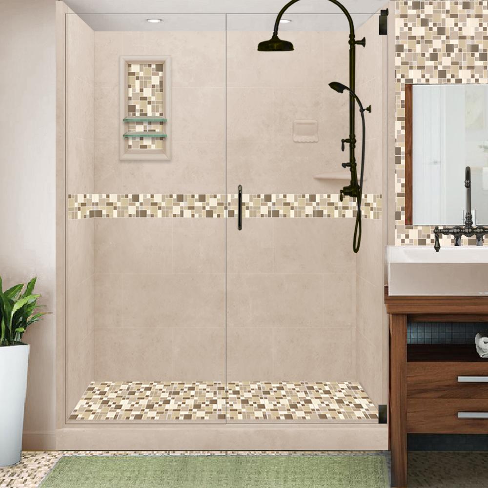 Custom Showers Your Way (Includes: Alcove Pan, Walls, Thresholds, and Optional Glass)