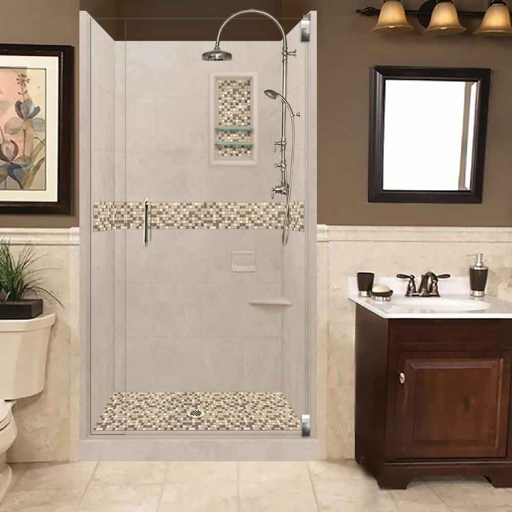 Custom Showers Your Way (Includes: Alcove Pan, Walls, Thresholds, and Optional Glass)