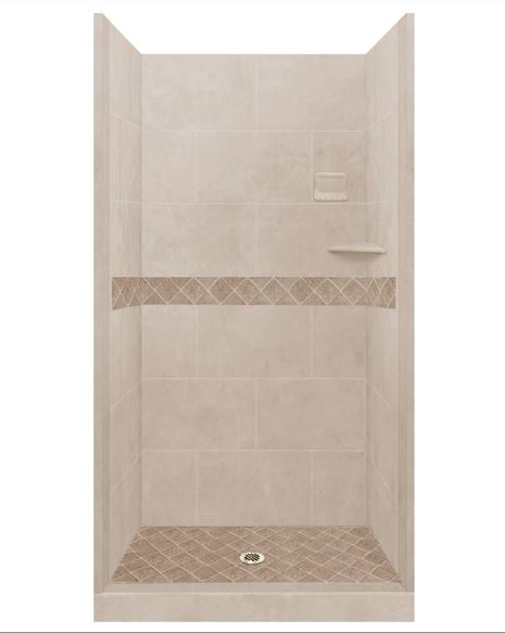 Custom Showers Your Way (Includes: Alcove Pan, Walls, Thresholds, and Optional Glass)