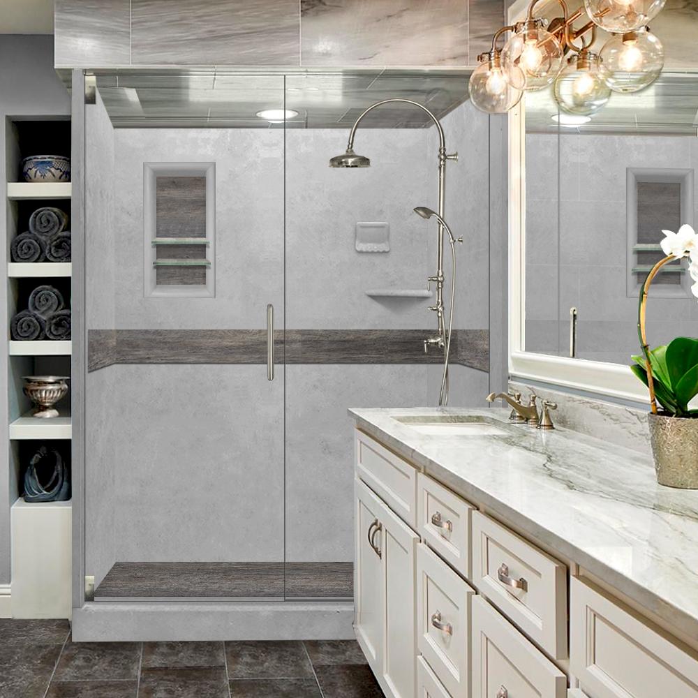 Custom Showers Your Way (Includes: Alcove Pan, Walls, Thresholds, and Optional Glass)