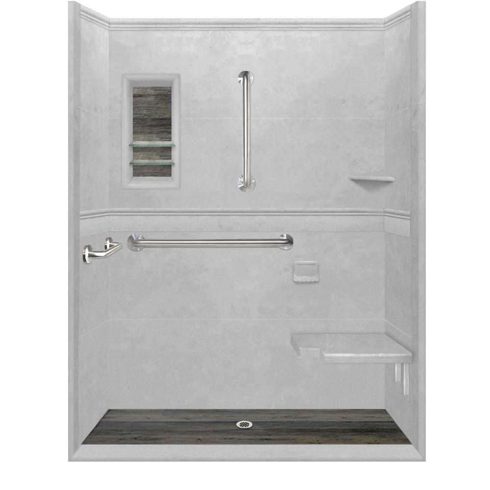 Custom Showers Your Way (Includes: Alcove Pan, Walls, Thresholds, and Optional Glass)