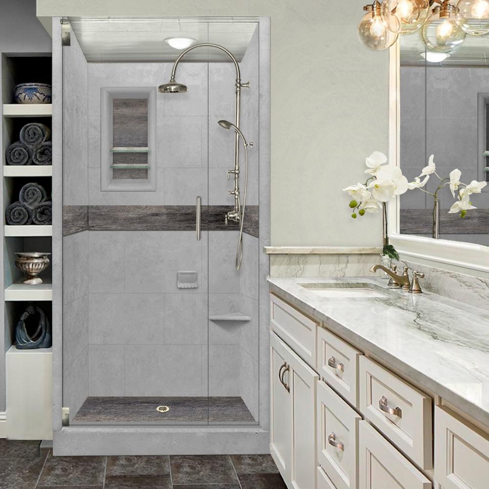 Custom Showers Your Way (Includes: Alcove Pan, Walls, Thresholds, and Optional Glass)