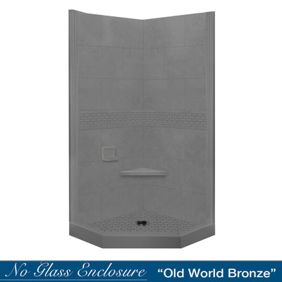 Classic Wet Cement Neo Shower Enclosure Kit