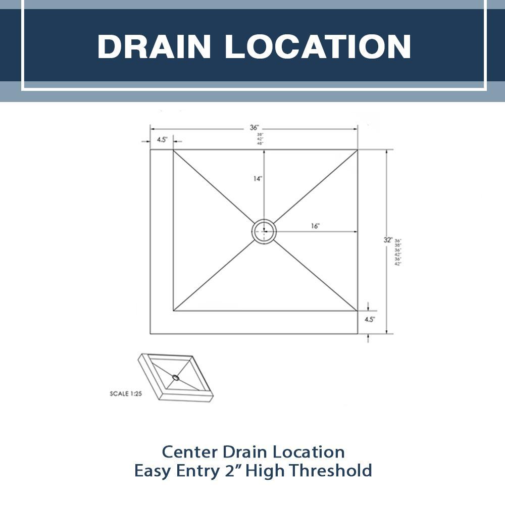 Rafe Marble Pebble Corner Shower Kit