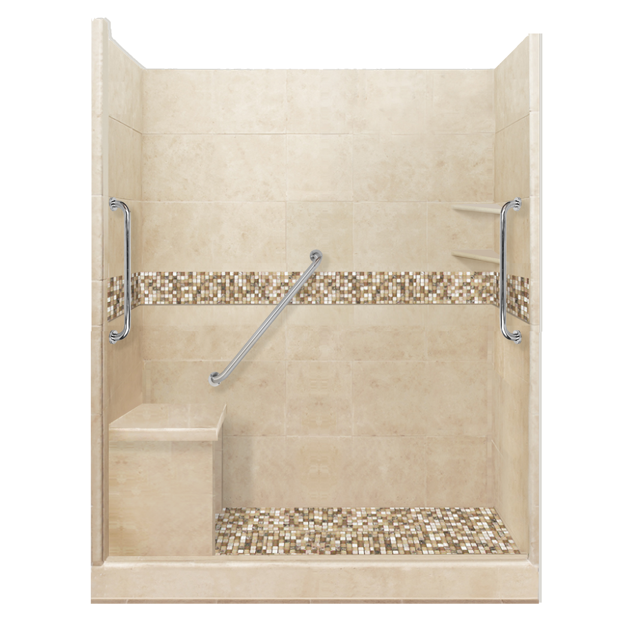 Alcove Freedom Package Upgrade  Shower Detail - American Bath Factory