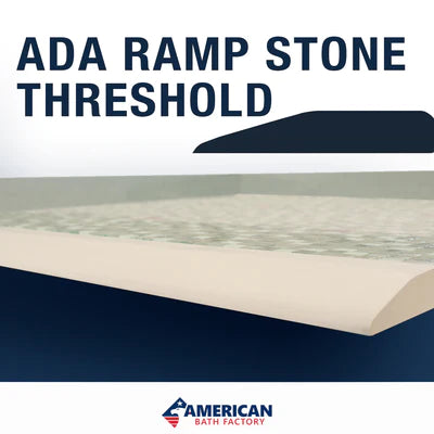 Freedom Zero 60" Alcove Brown Sugar Sistine Stone & Tuscany Mosaic Accent Shower Remodel Kit