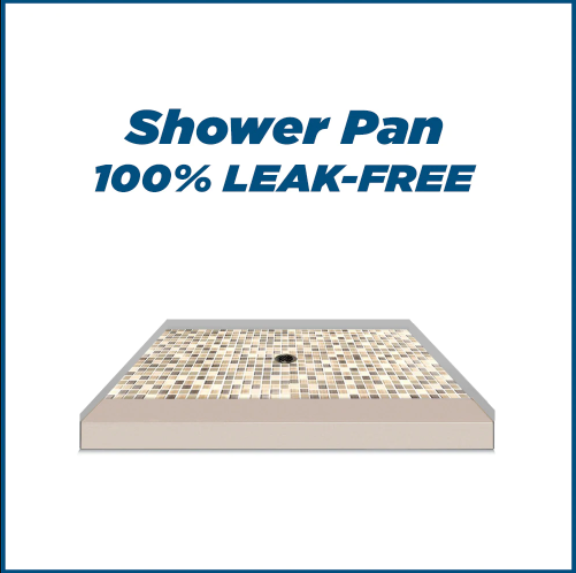 Freedom Rafe Marble Roma Mosaic Alcove Shower Enclosure Kit