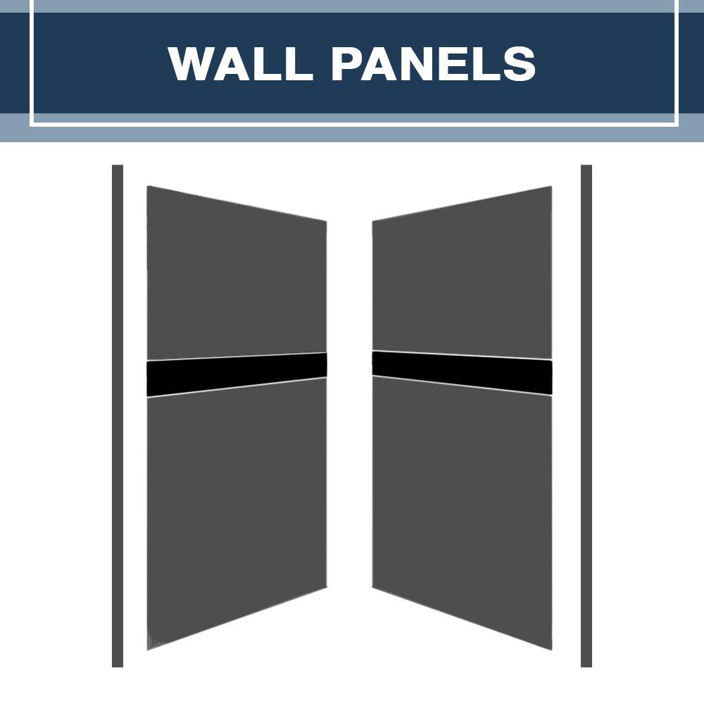 Rafe Marble Jewel Corner Shower Enclosure Kit