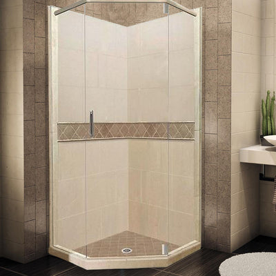 Custom Showers Your Way (Includes: Neo Corner Pan, Walls, Thresholds, and Optional Glass)