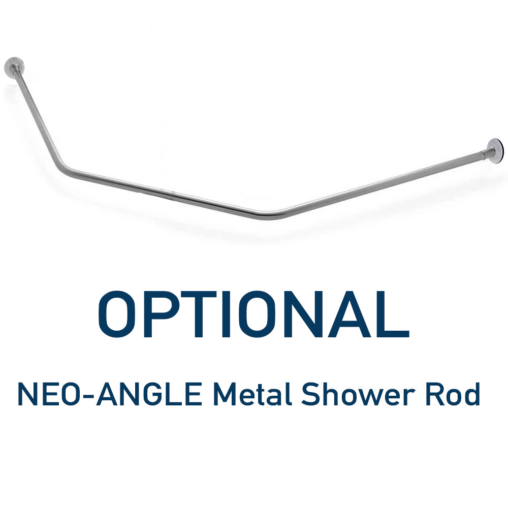 Neo-Angle Portland Cement Sistine Stone & Jewel Stone Accent Shower Remodel Kit