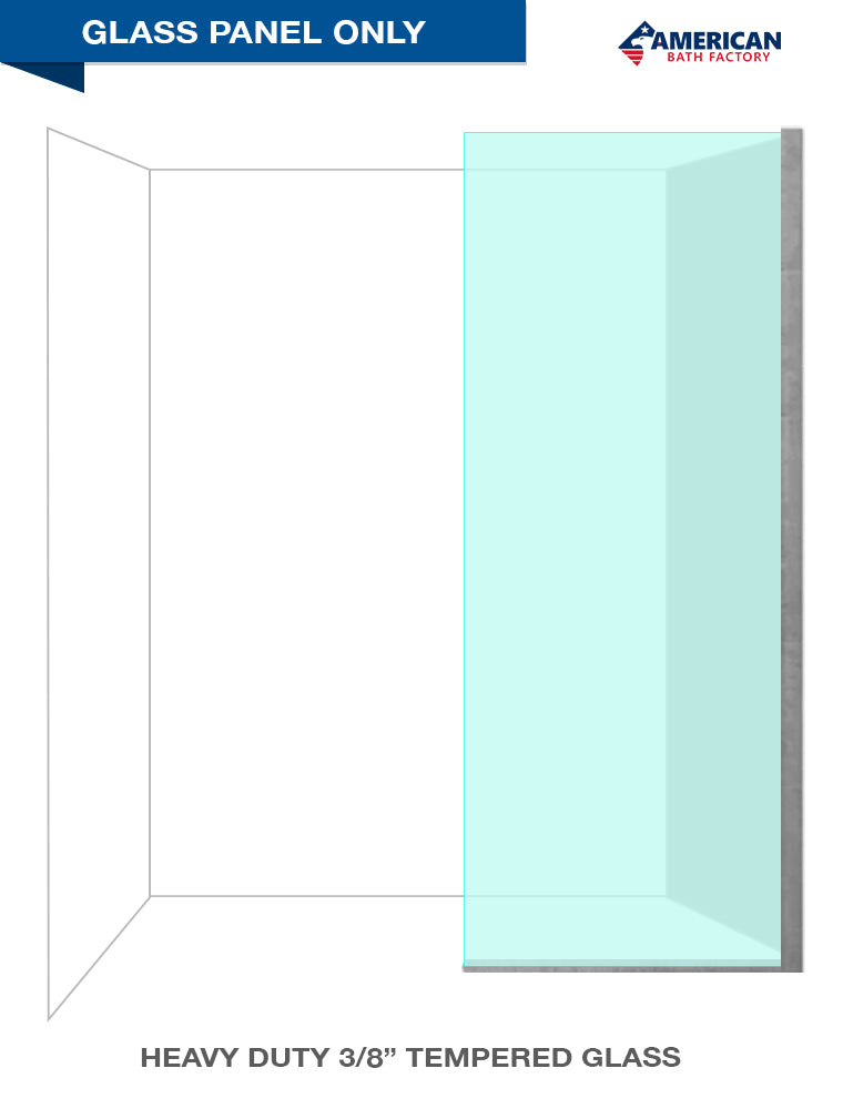 Burnt Oak Zero Threshold 60" Alcove LifeProof Flooring Wood Collection Shower Enclosure Kits