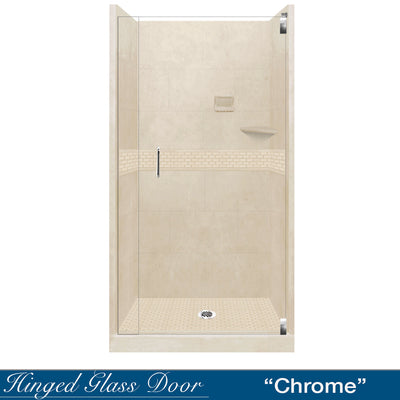 ABFSPECIAL-Classic Desert Sand Small Alcove Shower Kit (FREE F92 FAUCET)