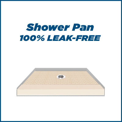 ABFSPECIAL-Classic Desert Sand Small Alcove Shower Kit (FREE F92 FAUCET)
