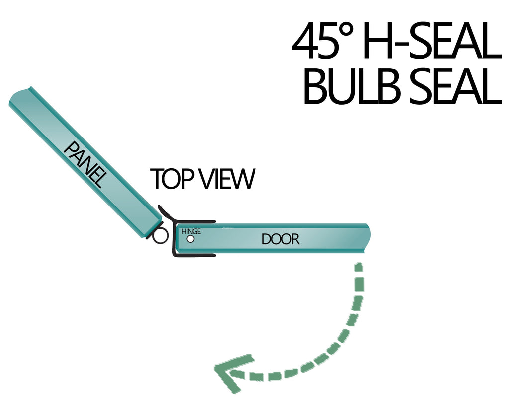 H Seal - 45 Degrees for Neo Showers