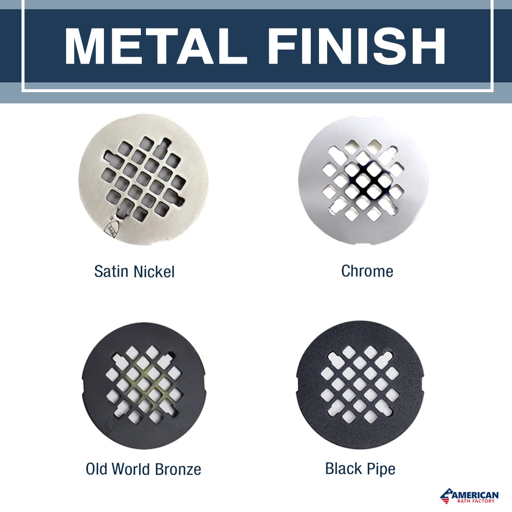 60" Alcove Carrara Medici Marble & Pearl Hex Mosaic Accent ("DIY Shower Remodel Kit")