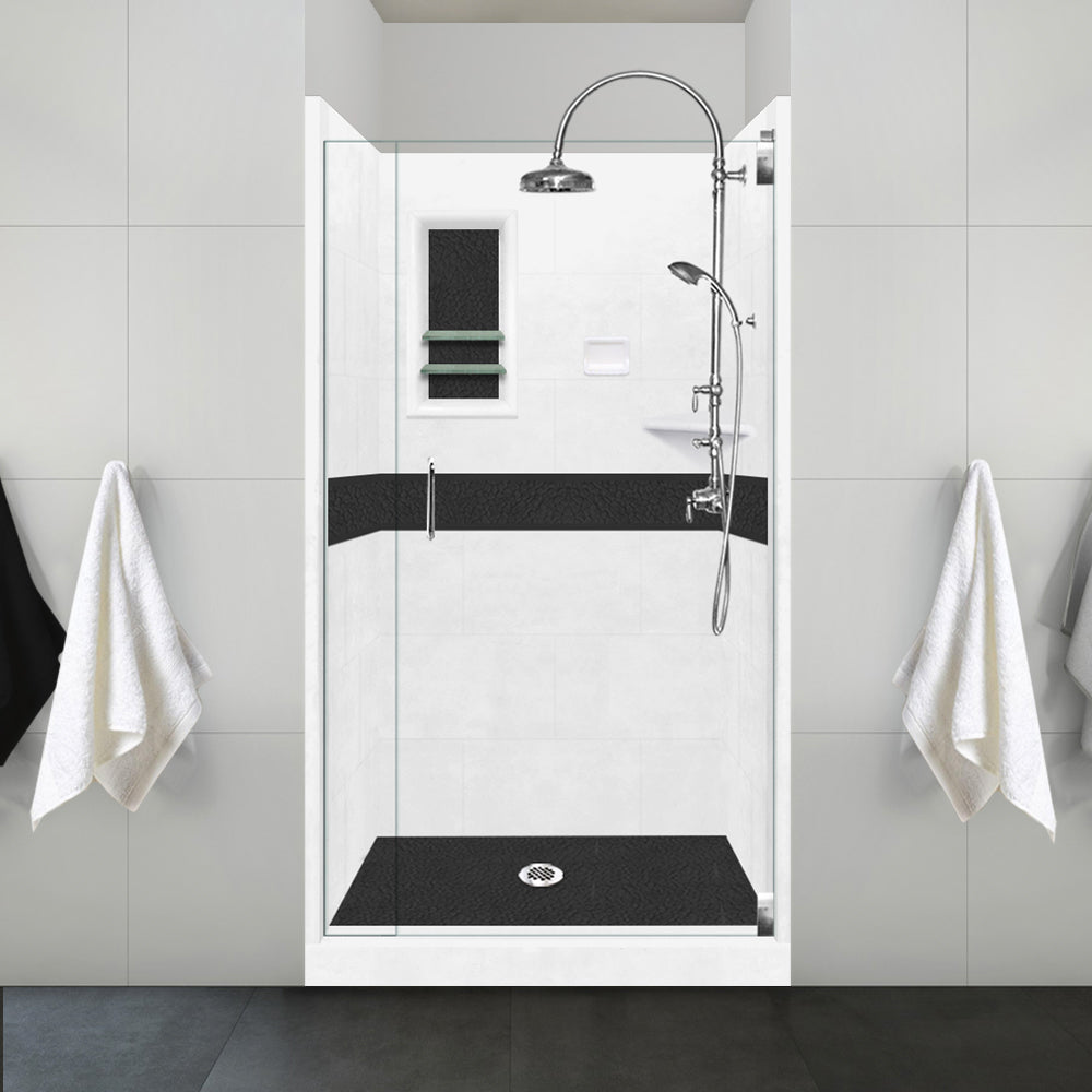 Small Alcove Zen Shower Kit