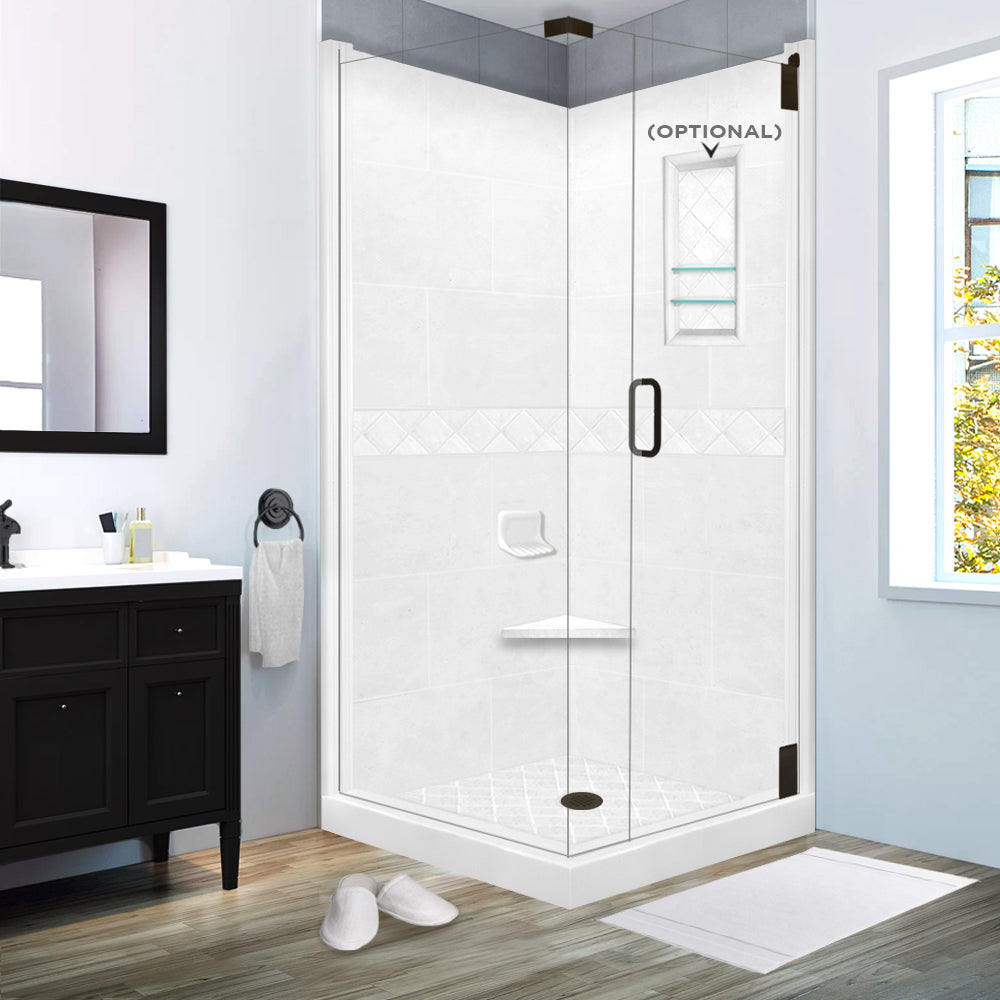 Corner Shower Designs  Frameless Shower Doors