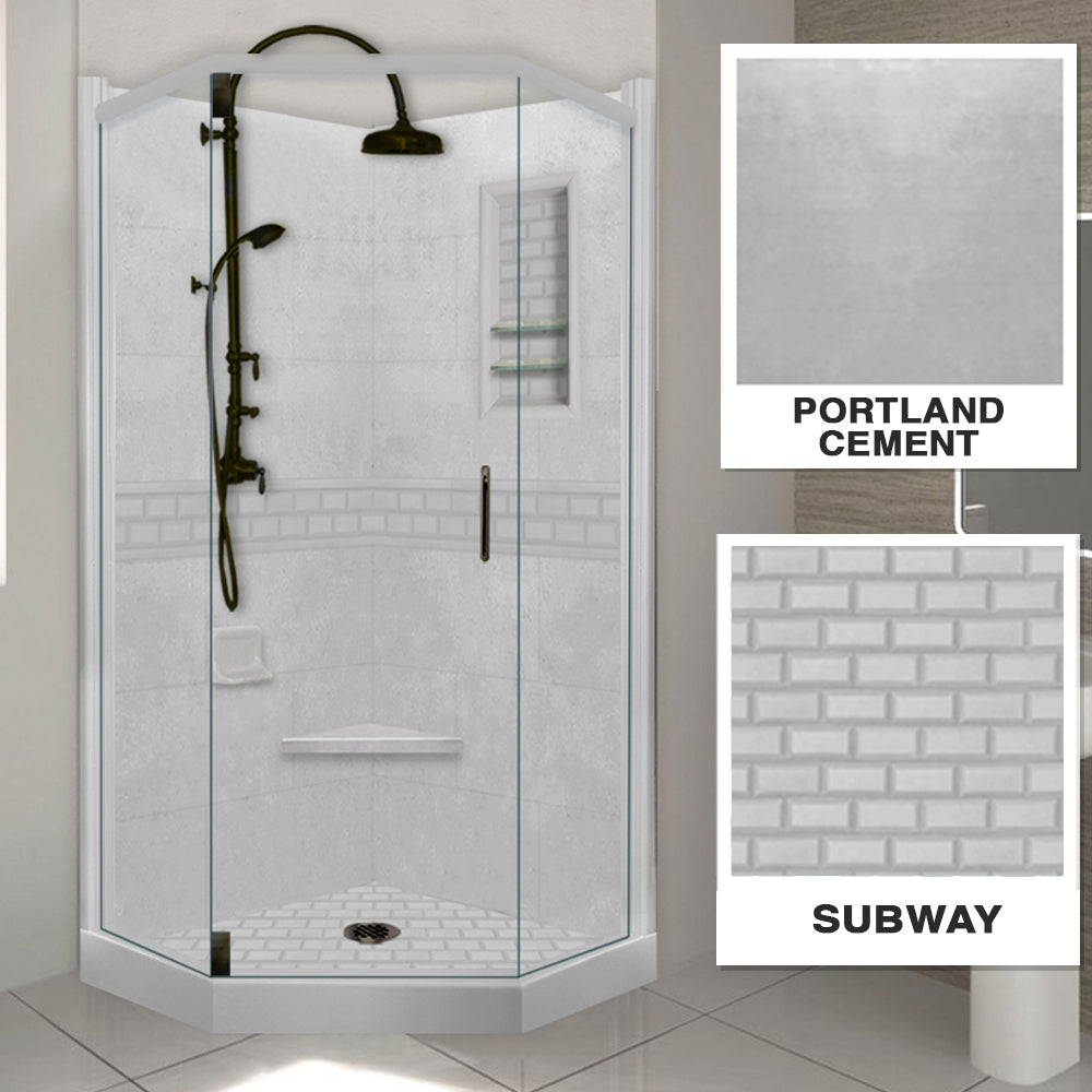 Subway Portland Cement Neo Shower Kit