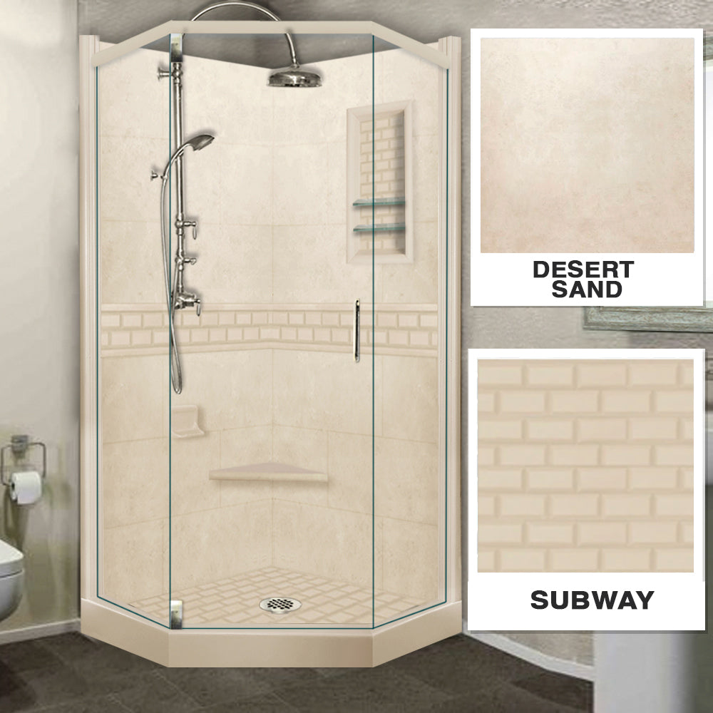 Subway Desert Sand Neo Shower Kit