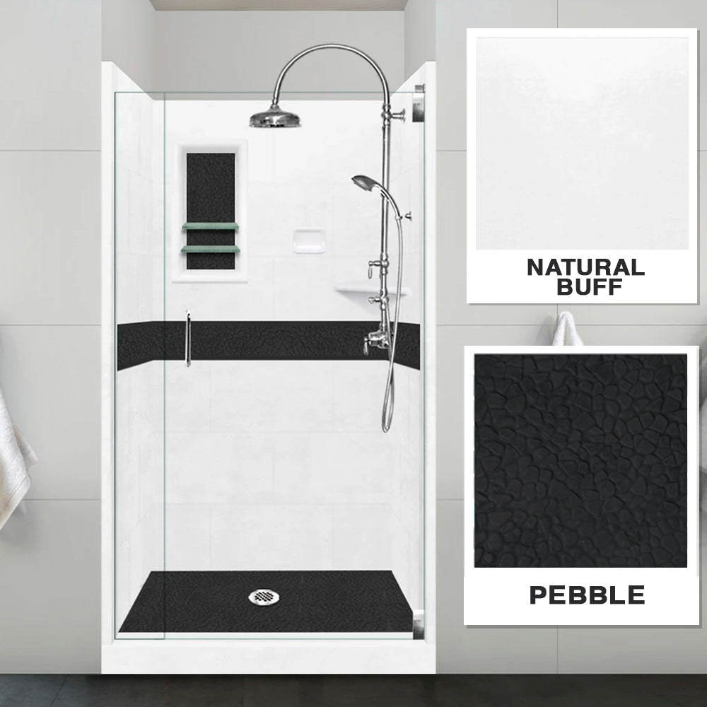 Small Alcove Zen Shower Kit