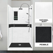Small Alcove Zen Shower Kit