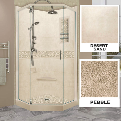 Pebble Desert Sand Neo Shower Kit