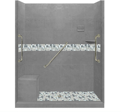 Custom Showers Your Way (Includes: Alcove Pan, Walls, Thresholds, and Optional Glass)
