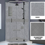 Grio Marble Diamond Neo Shower Enclosure Kit