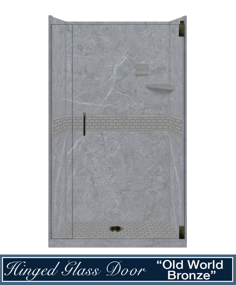 Grio Marble Classic Alcove Shower Kit