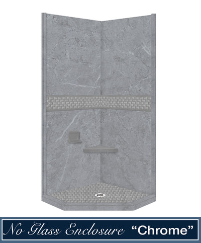 Grio Marble jewel Neo Shower Enclosure Kit