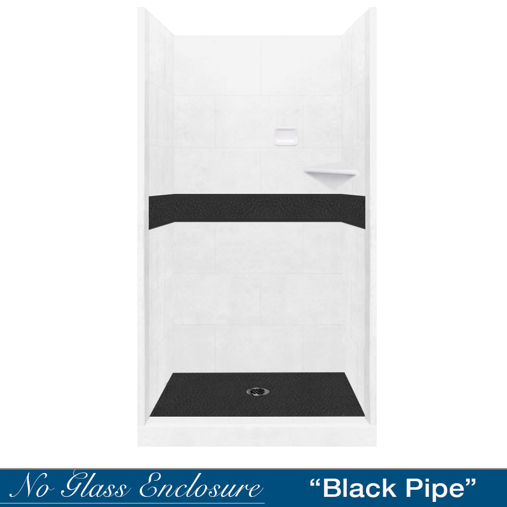 Small Alcove Zen Shower Kit