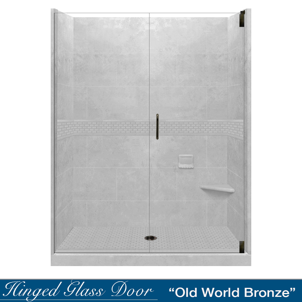 【真作】クリストファーイーガン shower room ジークレー platinum-grey-nuvo-shower-