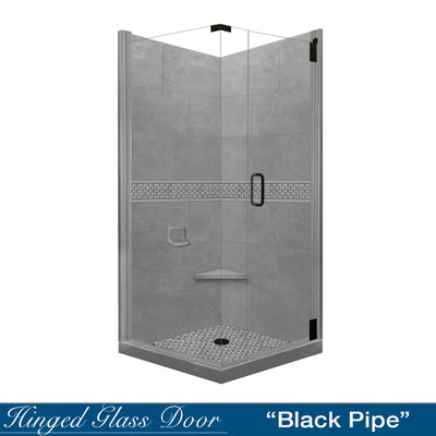 Jewel Wet Cement Corner Shower Enclosure Kit