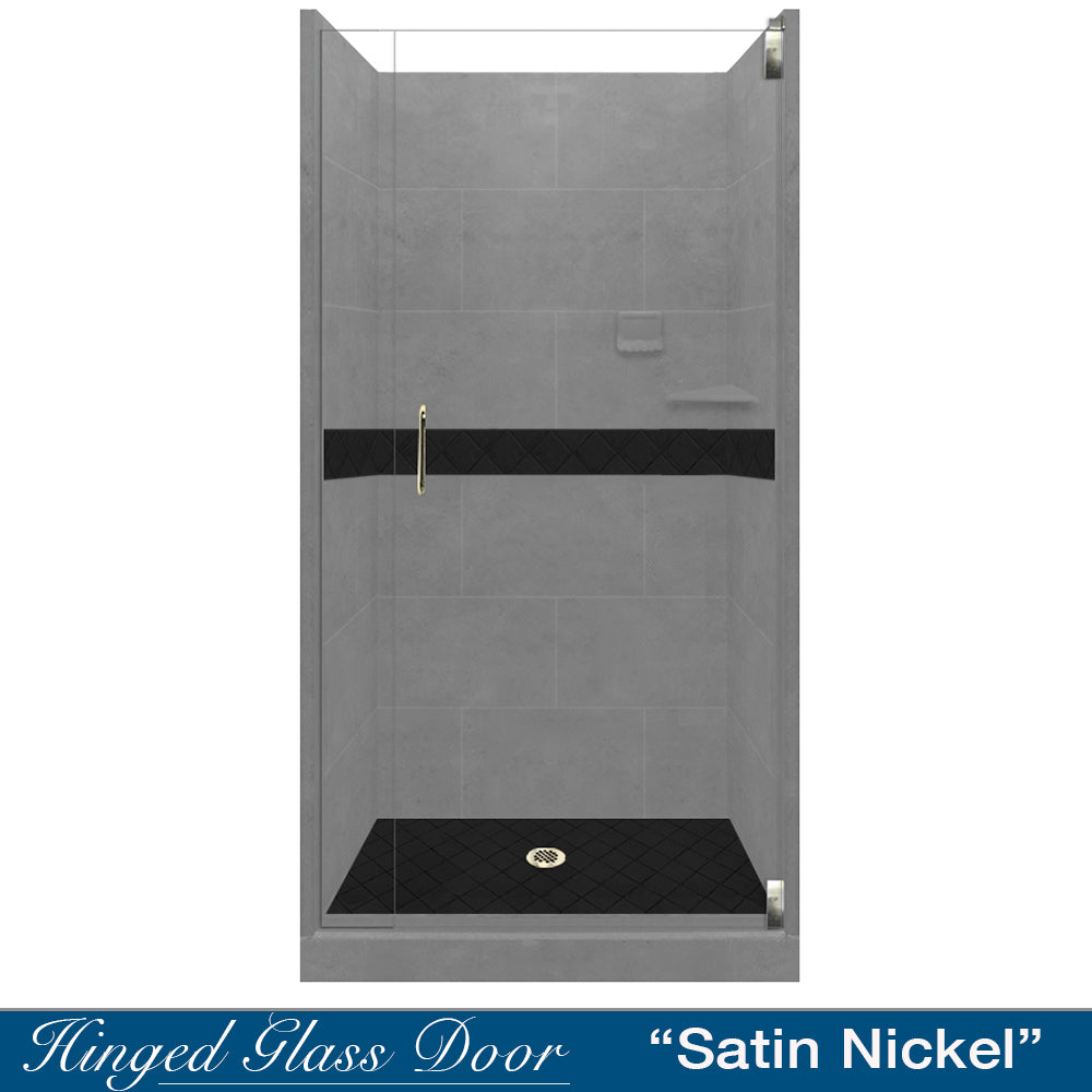 Alcove Portland Cement Sistine Stone & Black Diamond Stone Accent