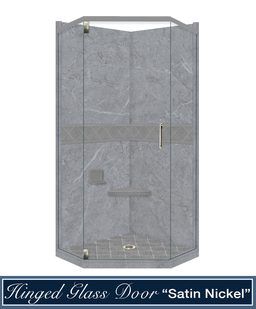 Grio Marble Diamond Neo Shower Enclosure Kit
