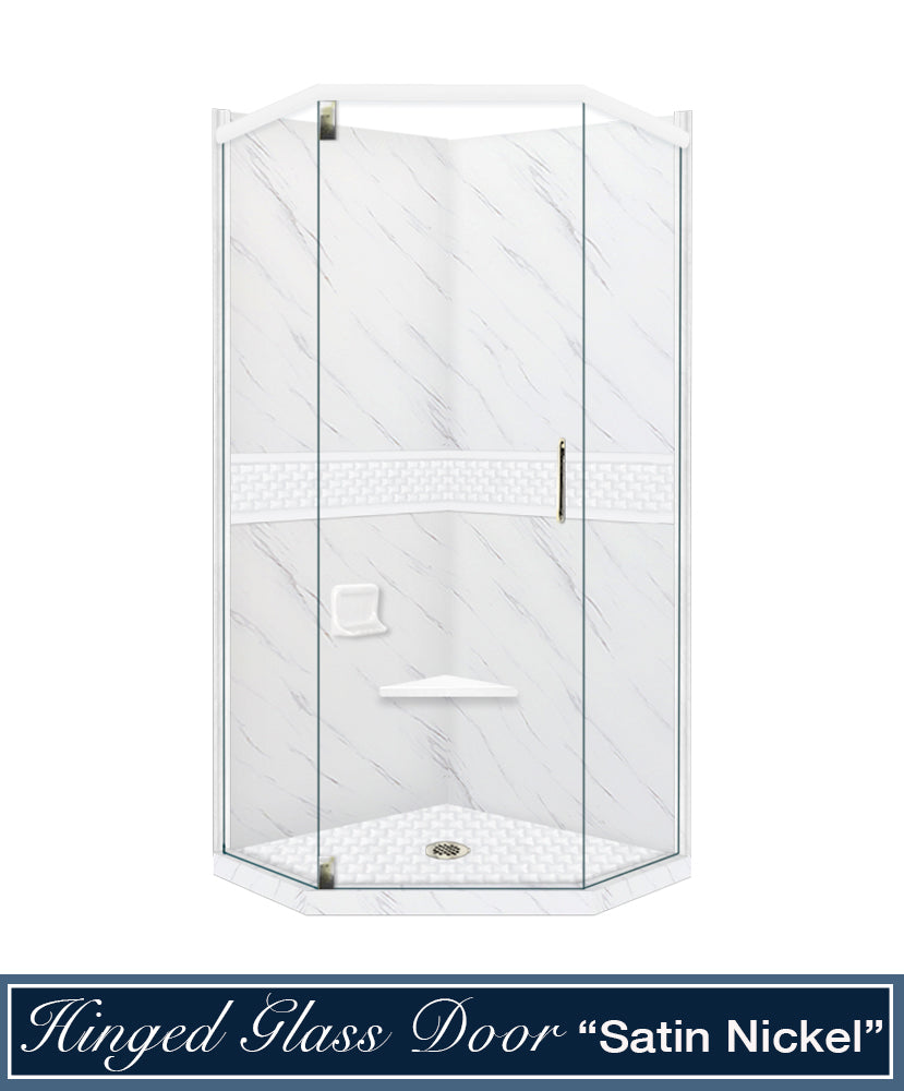 Carrara Marble Jewel Neo Shower Kit