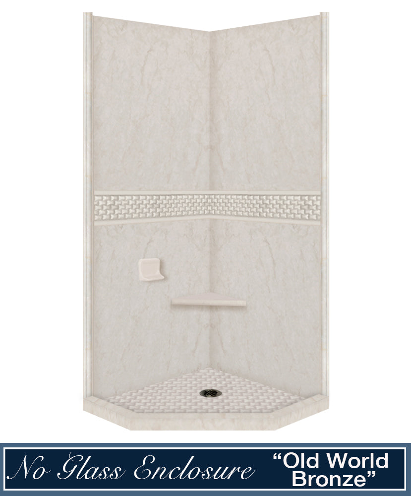 Rafe Marble Jewel Neo Shower Enclosure Kit