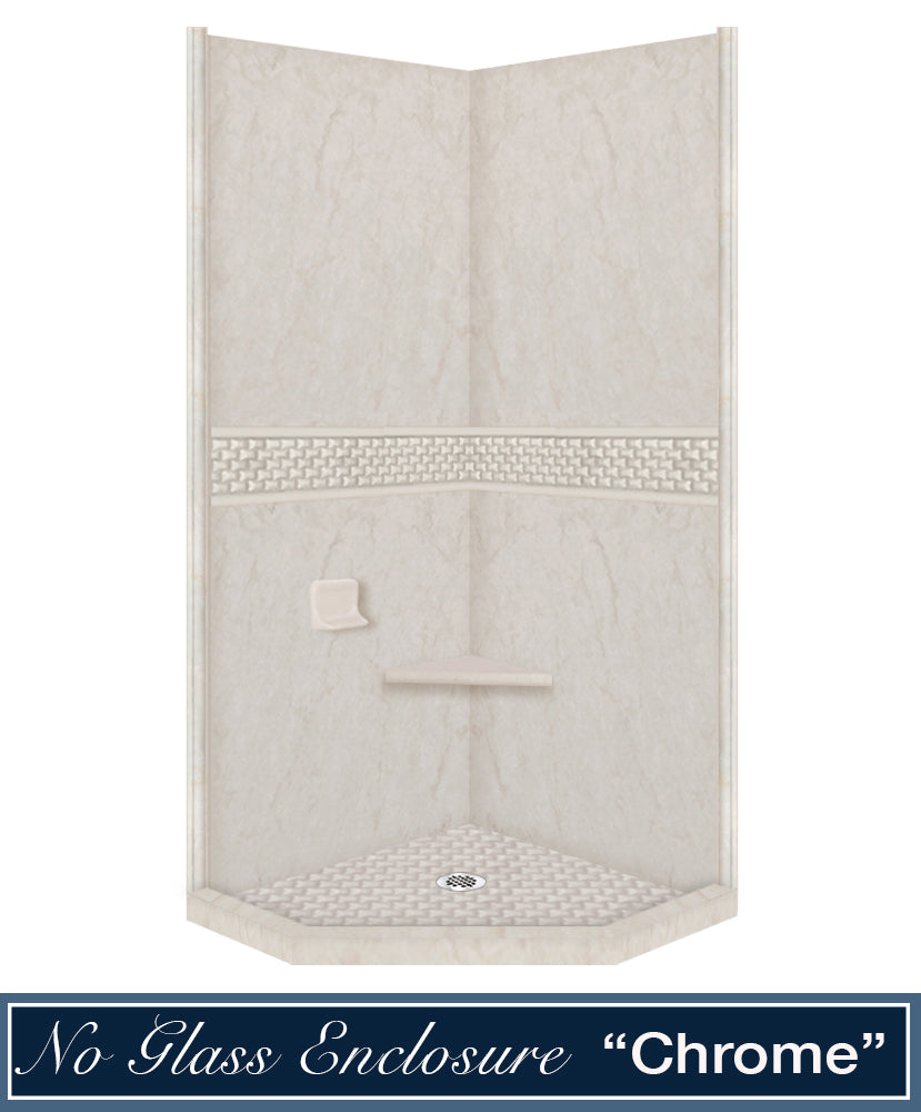 Rafe Marble Jewel Neo Shower Enclosure Kit