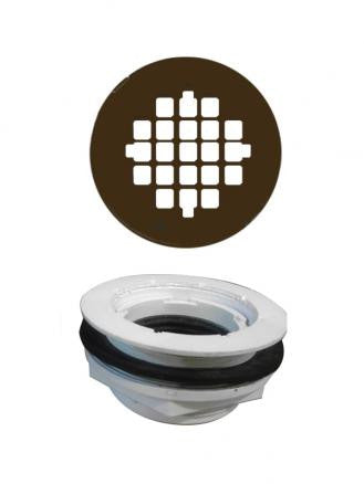 Shower Drain Assembly with Strainer  Shower Detail - American Bath Factory