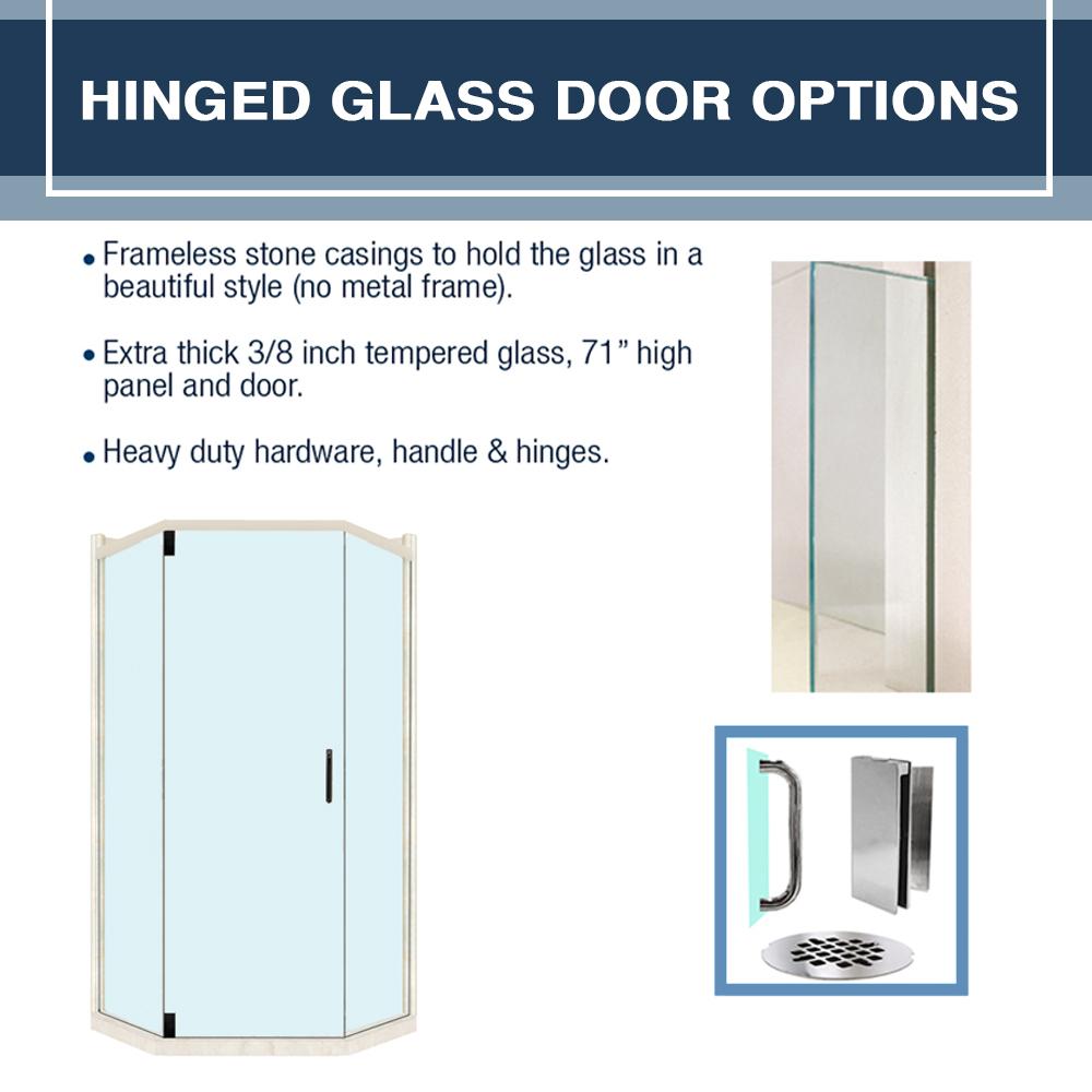 Rafe Marble Diamond Neo Shower Enclosure Kit