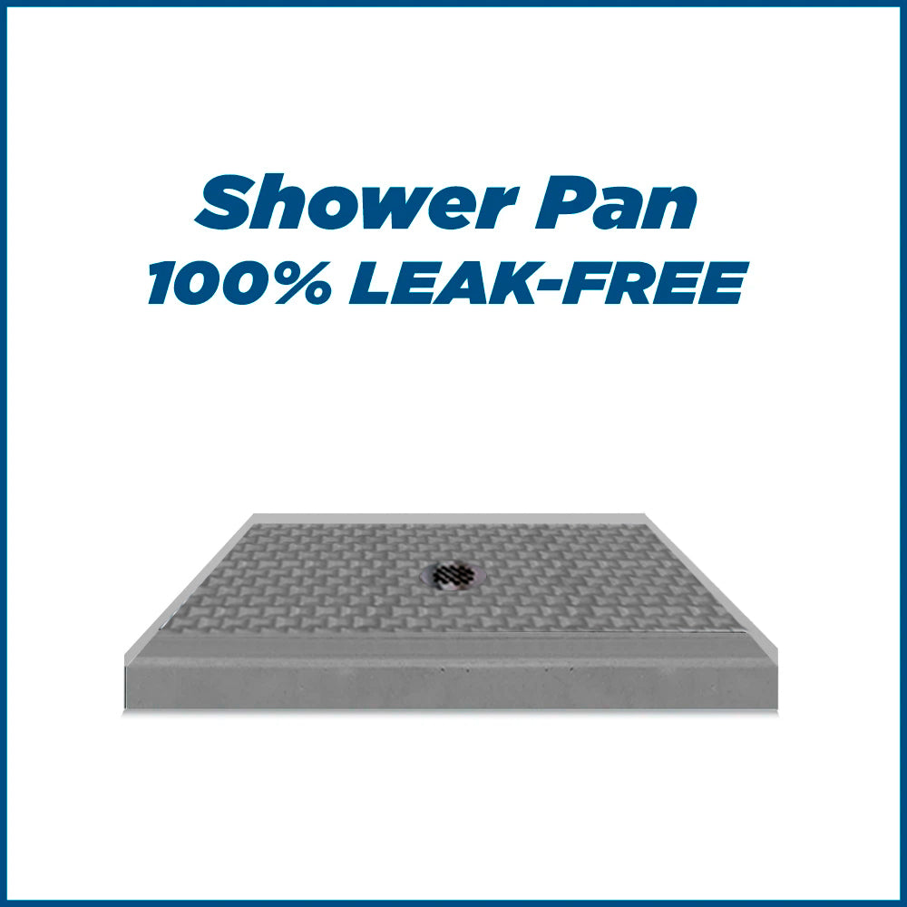 Jewel Wet Cement Small Alcove Shower Kit