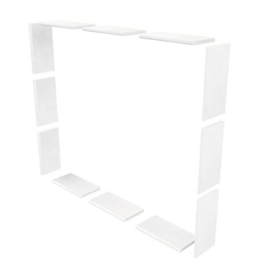 Add On Sistine Stone Window Tile Kits  Add On - American Bath Factory