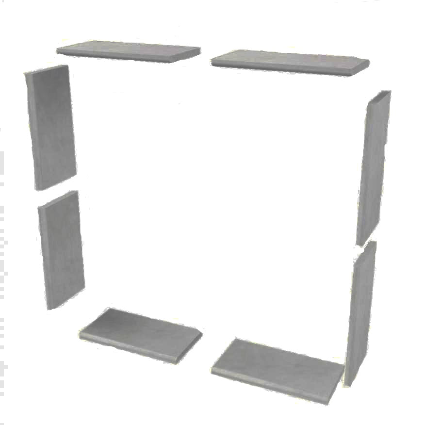 Add On Sistine Stone Window Tile Kits  Add On - American Bath Factory