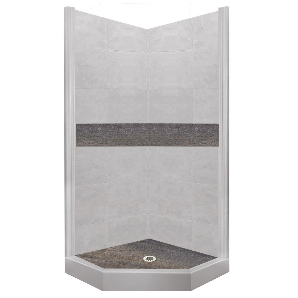 Custom Showers Your Way (Includes: Neo Corner Pan, Walls, Thresholds, and Optional Glass)