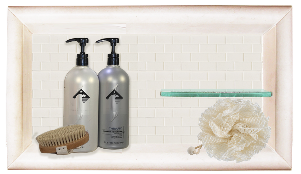 Designer Collection Horizontal Shampoo Shelf  Accessory - American Bath Factory